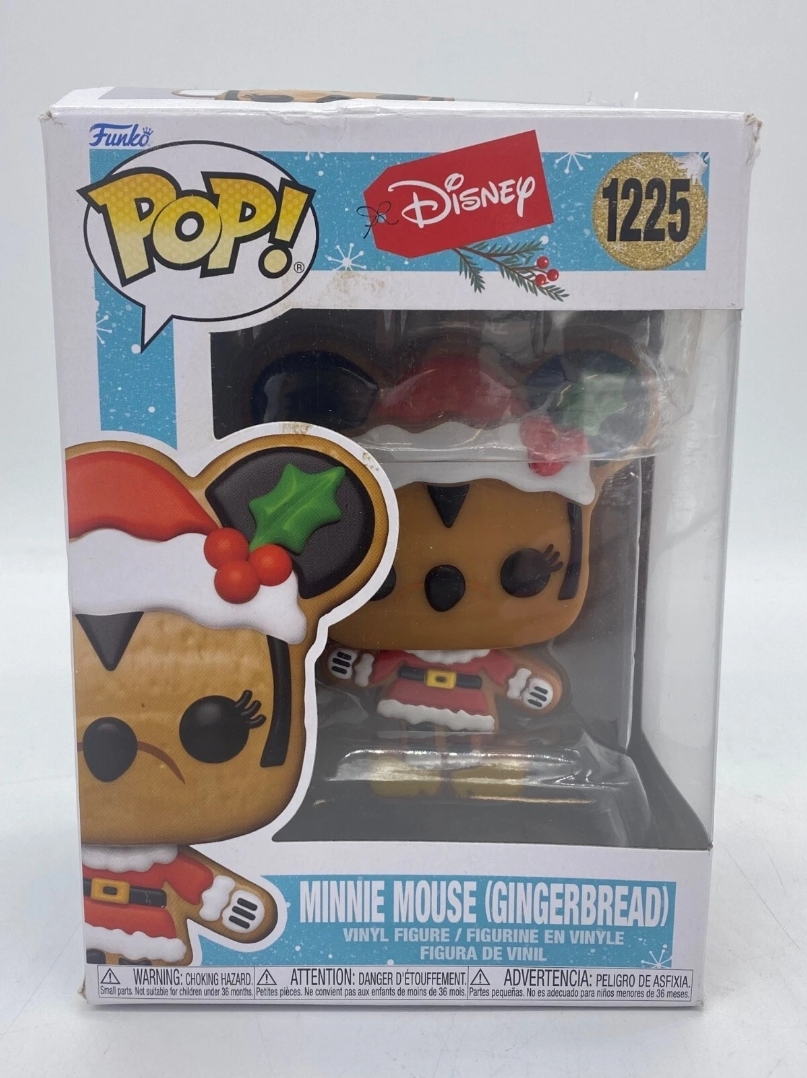 Funko POP! Disney® Holiday Minnie Mouse Gingerbread Figure (#1225) image 1