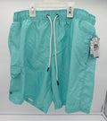Havana Jim Mens' Volley Cargo Shorts - Large - Sky Blue image 0