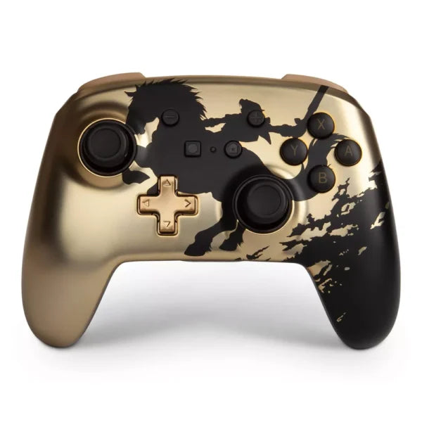 PowerA Enhanced Wireless Controller for Nintendo Switch Legend of Zelda - Gold Rider image 0