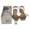 A New Day - Womens Delores Ankle Tan Strap Sandals - (Size 9) image 0