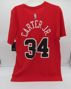 Nike Boys' NBA Wizards Carter Jr. #34 - Large - Red image 1