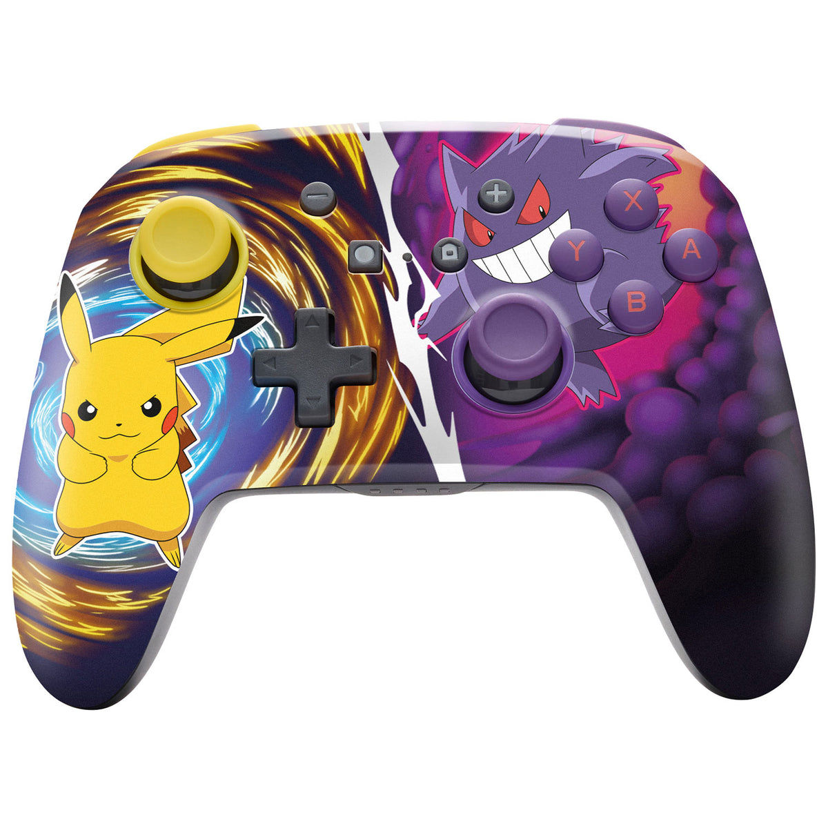 PowerA Enhanced Wireless Controller - Pikachu vs. Gengar - Nintendo Switch