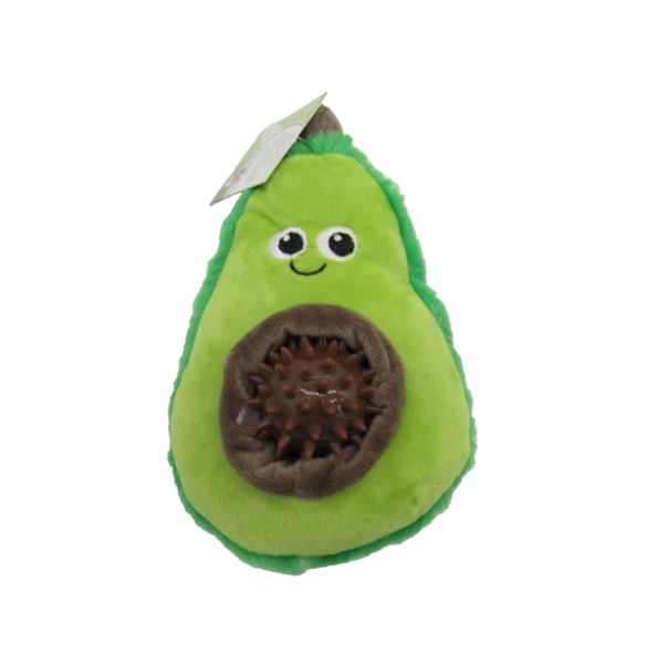 Spike Ball Avocado Dog Toy image 0