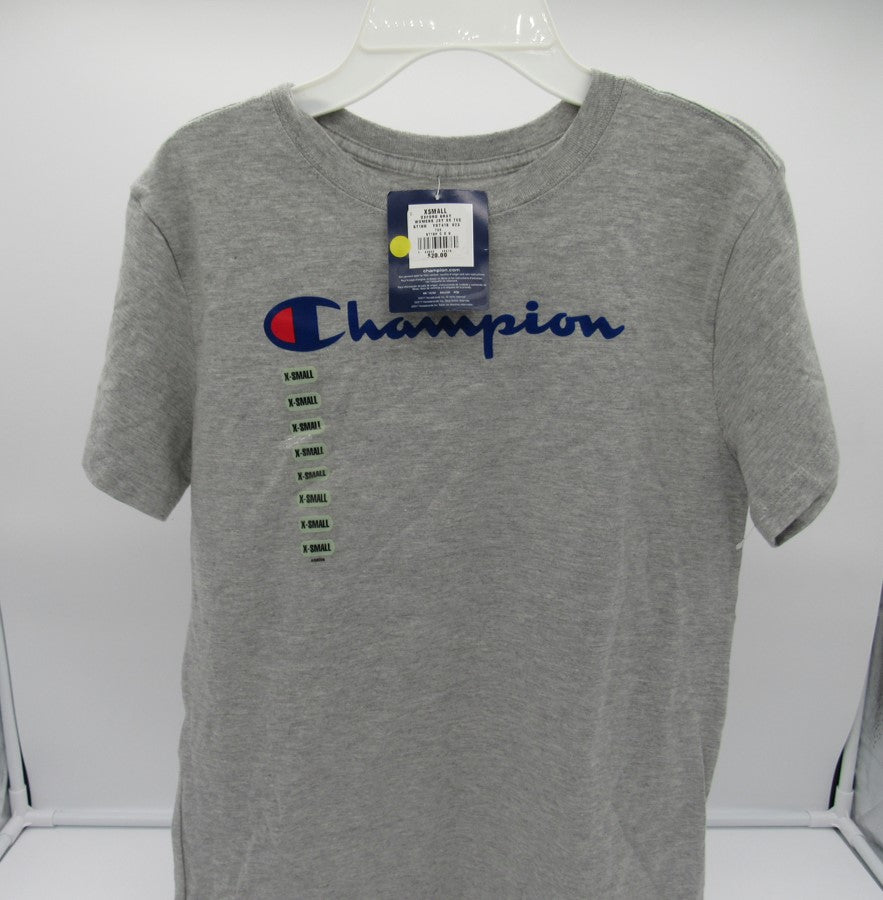 Champion Womens' Graphic Jersey T-Shirt - XS - Oxford Grey image 0