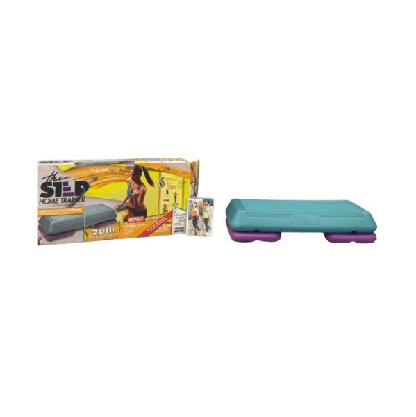 The Step Home Trainer - 2 Height Levels - Workout DVD image 0