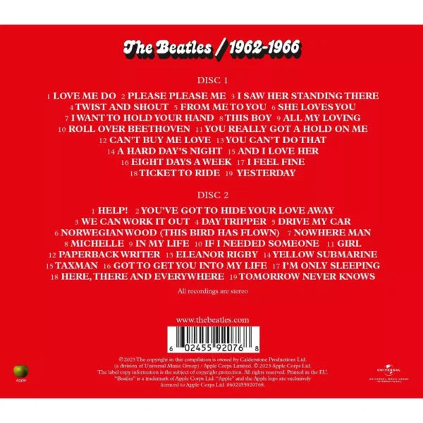 The Beatles / 1962-1966 image 1