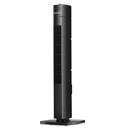 31" Manual Tower Oscillating Fan Black image 0