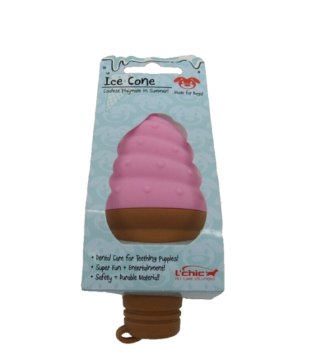 L'chic Ice Cone Dog Toy - Fill with water and freeze image 0