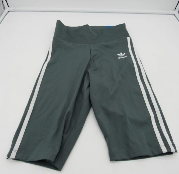 Adidas Originals Women's 3-Stripes High Waist Bike Short - XS - Cement image 0
