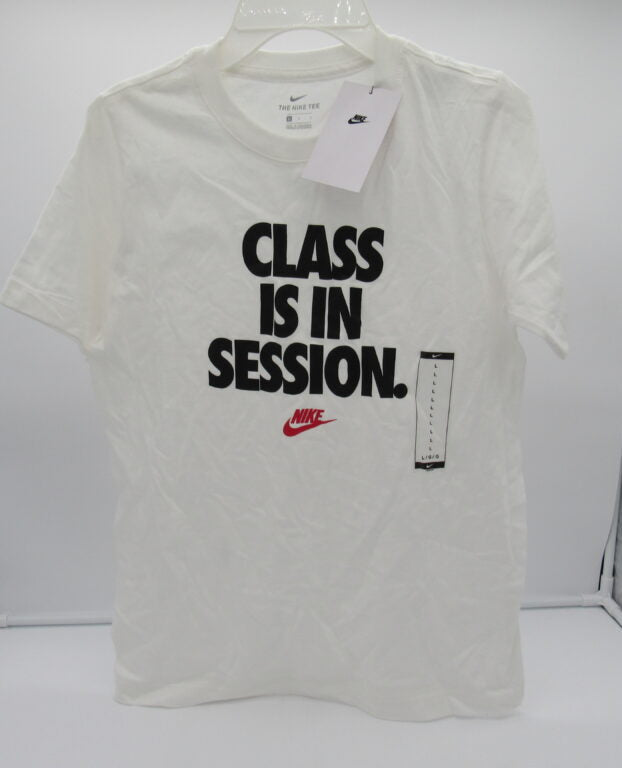 Nike Boys' Sportswear T-Shirt - Large - Class in Session image 0