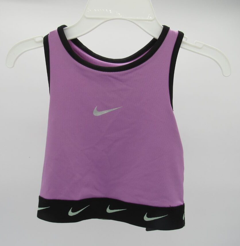 Nike Girls' Sports Bra - Size 6 - Violet Shock image 0