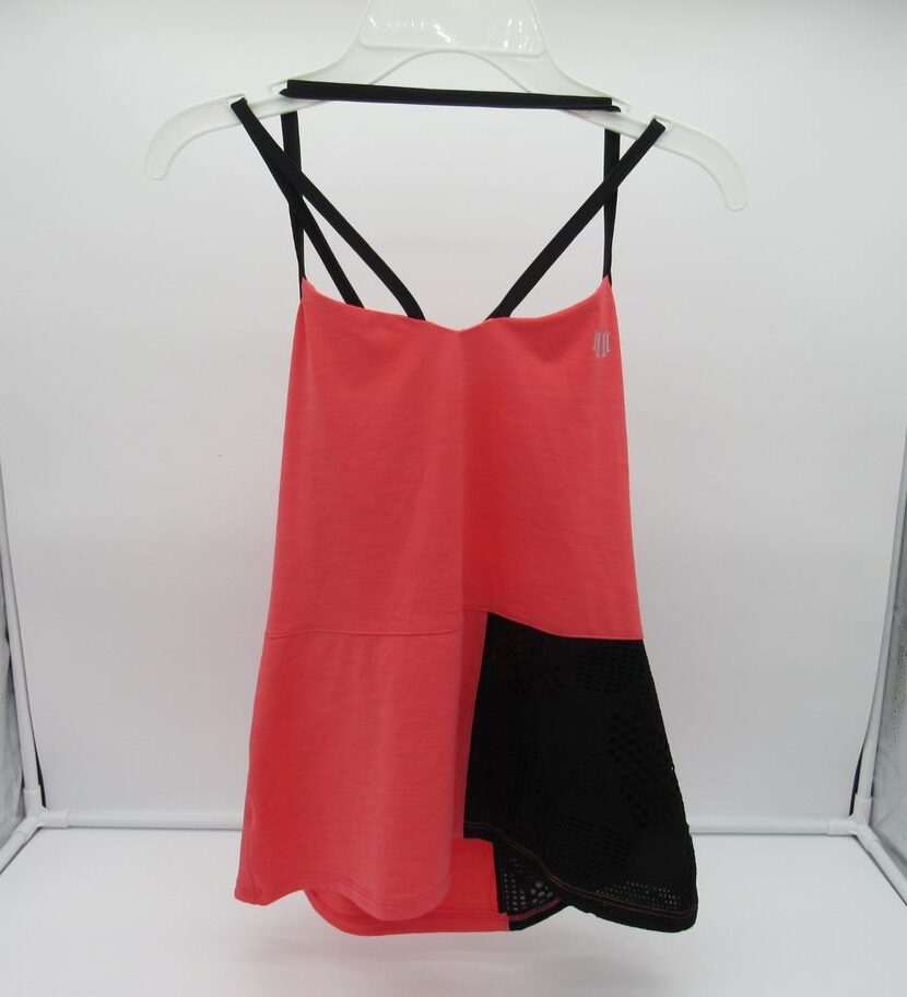 Venus Williams Eleven Womens' Mesh Vision Tennis Tank - Small - Coral image 0