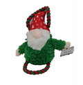 Holiday Gnome Red Hat - Dog Rope Toy image 0