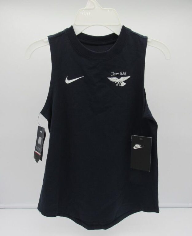 Nike Girls' Team USA Eagle Tank - Medium - Obsidian image 0