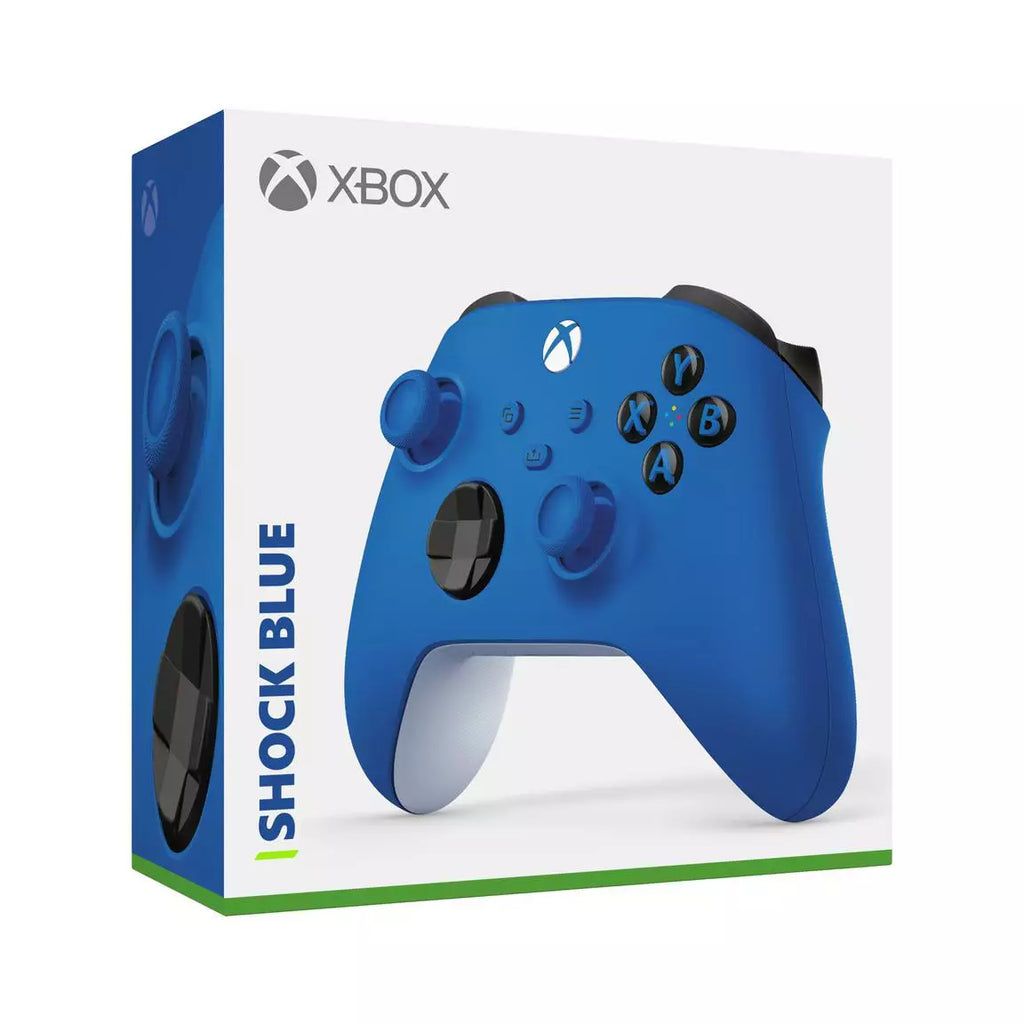 Shock Blue Wireless Xbox Controller image 1