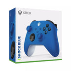 Shock Blue Wireless Xbox Controller image 1