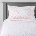 Twin Stars Cotton Sheet Set Fresh Melon image 0