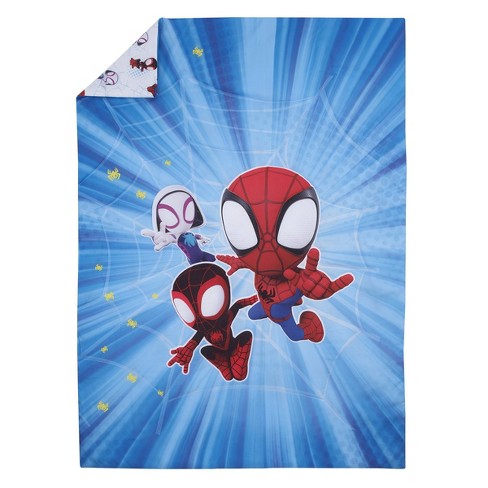 4pc Toddler Spidey and His Amazing Friends Bed Set image 0