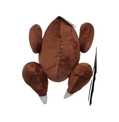 Holiday Plush Roast Turkey - Dog Toy image 0