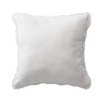 20" Bubble Faux Fur Square Indoor Throw Pillow Ivory