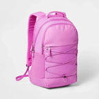 All In Motion Backpack Water-Resistant School 17"-Laptop Purple Sporty 19" Glare