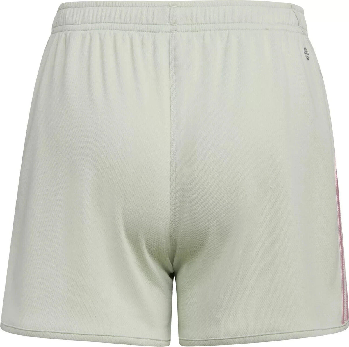 Adidas Girls' 3 Stripe Mesh Short Medium - Linen Green
