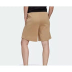 Adidas Women's Sportswear Fleece Shorts Small Beige Tone