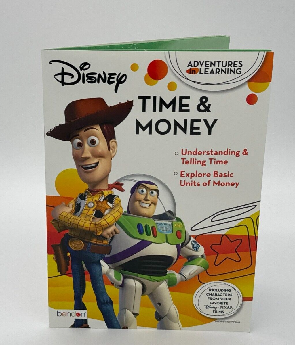 Bendon Toy Story Workbook - Time & Money
