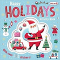 Balloon Stickers Happy Holidays Activity Book - Make Believe Ideas (Paperback)