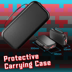 Fosmon For Nintendo Switch 2 Carrying Case 10 Game Card+Built-in Accessory Slots