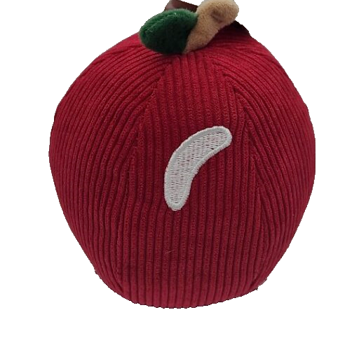 Lake & Trail Pet Toy Apple Plush Red
