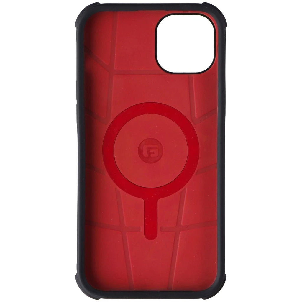 CLCKR G-Form Protection Case for MagSafe for iPhone 15 Plus - Force Black / Red