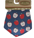 Lake & Trail Dog Bandana M/L (15"-18") - Blue Apples 🍎