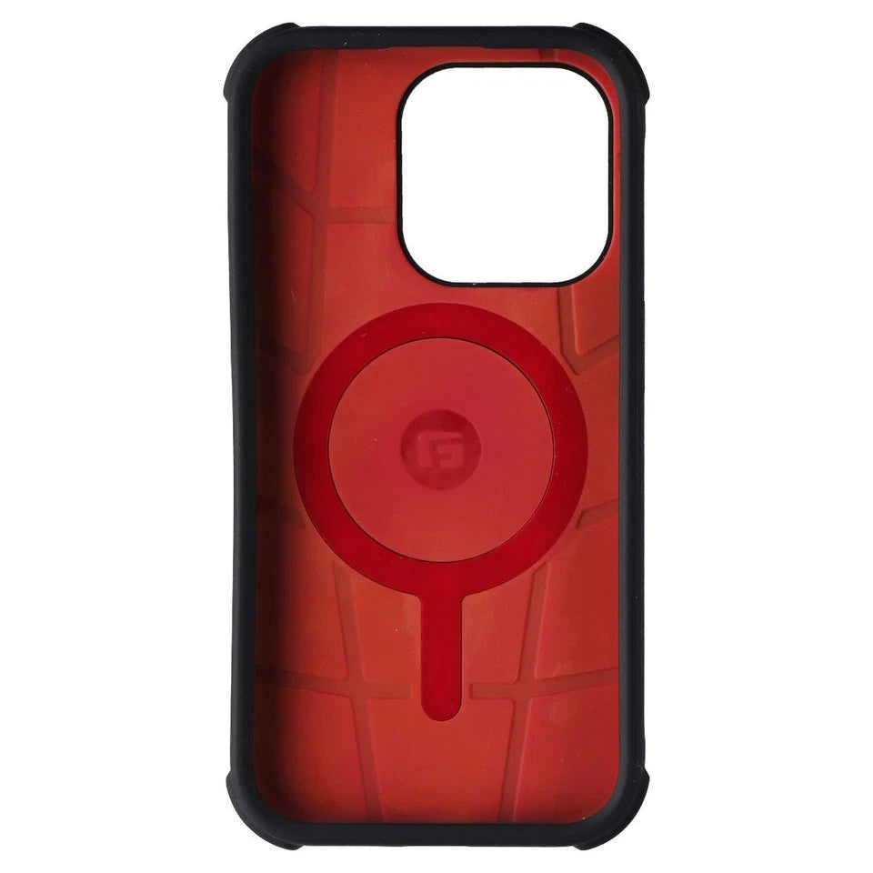 Clckr G-Form Protection Case for MagSafe for iPhone 15 Pro - Force Black/Red