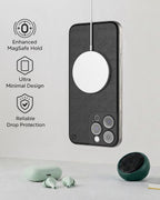 Atom Studios iPhone 16 Pro Max Case – MagSafe Compatible, Ultra-Thin Slim Vegan 