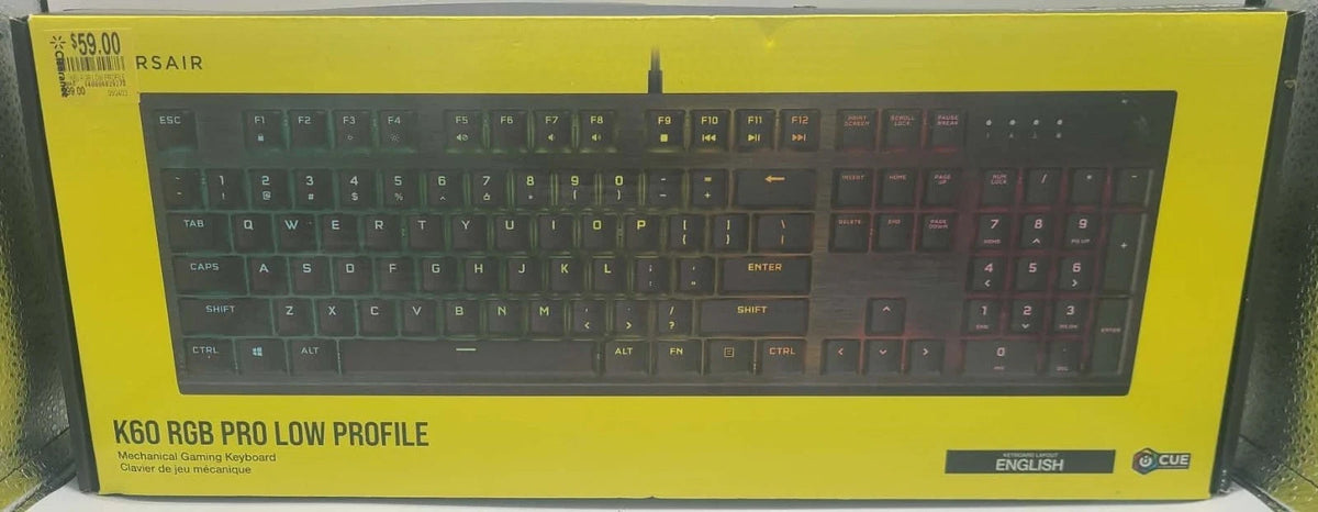 Corsair K60 RGB PRO Gaming Keyboard for PC