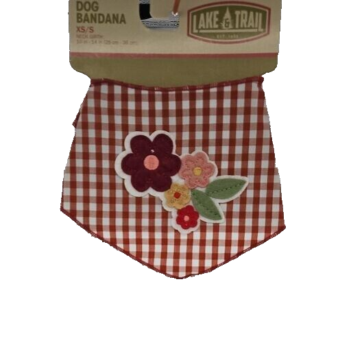 Lake & Trail Dog Bandana XS/S (10"-14") - Checkered💐