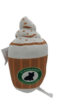 Meijer Holiday Dog Toy Starbarks Cappuccino - Plush