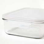 8pc (Set of 4) Glass Food Storage Container Set Clear - Figmint