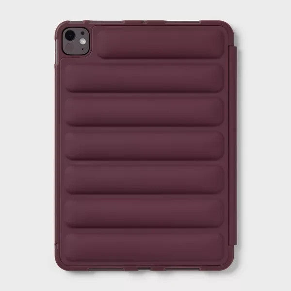 Apple iPad Pro 11-inch (2024, 5th Generation) Puffy Case - Dark Cherry