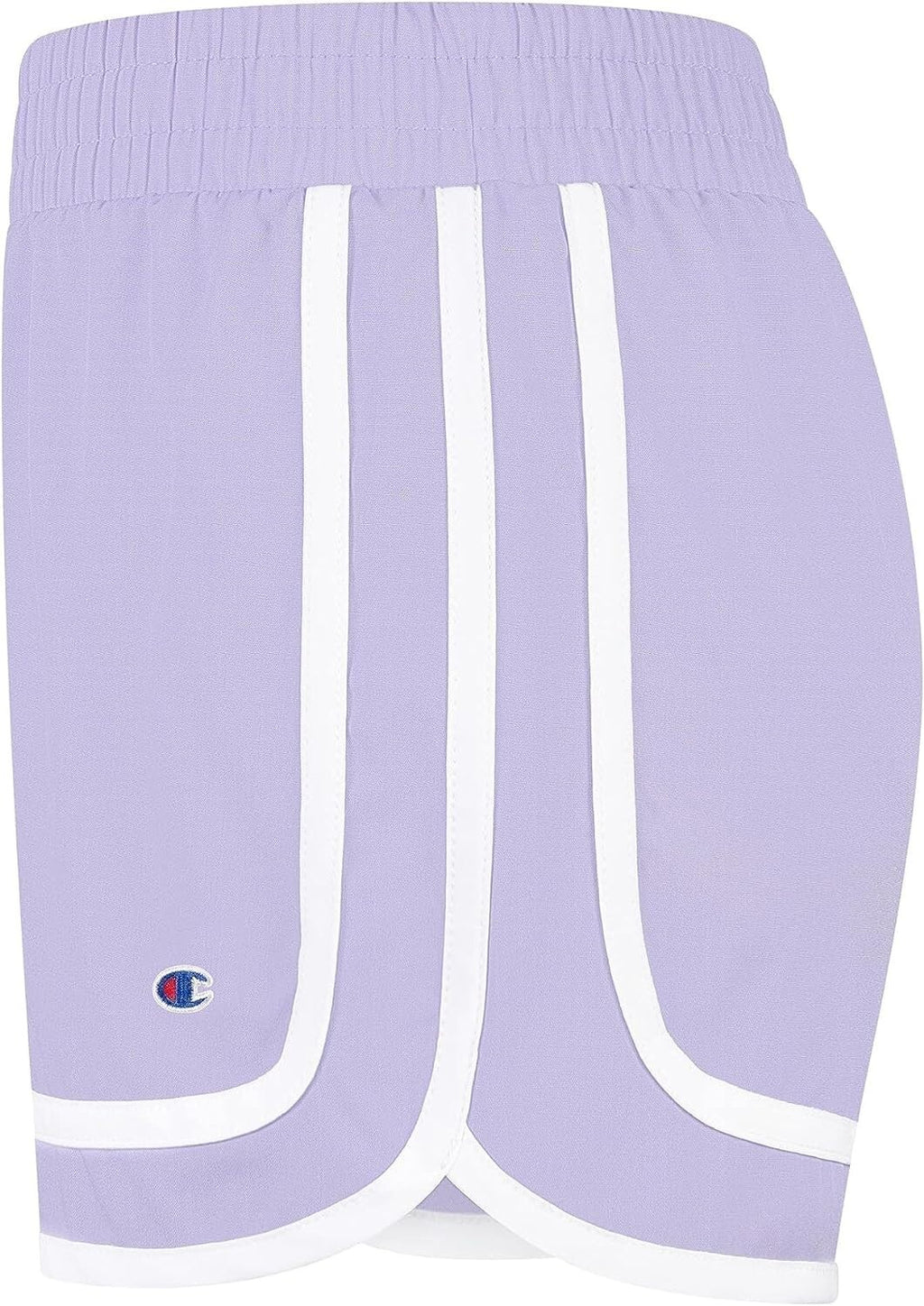 Champion Girl's Solid Varsity Woven Shorts Urban Lilac - Large (14)