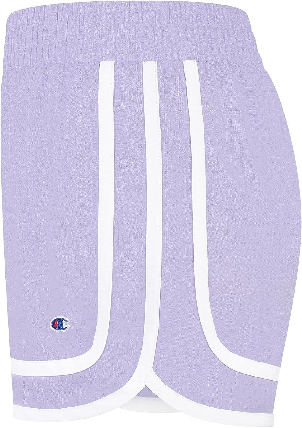 Champion Girl's Solid Varsity Woven Shorts Urban Lilac - Large (14)