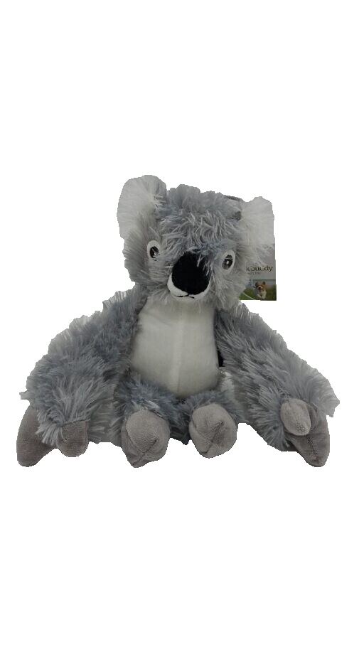 Meijer Dog Toy Plush Grey Koala