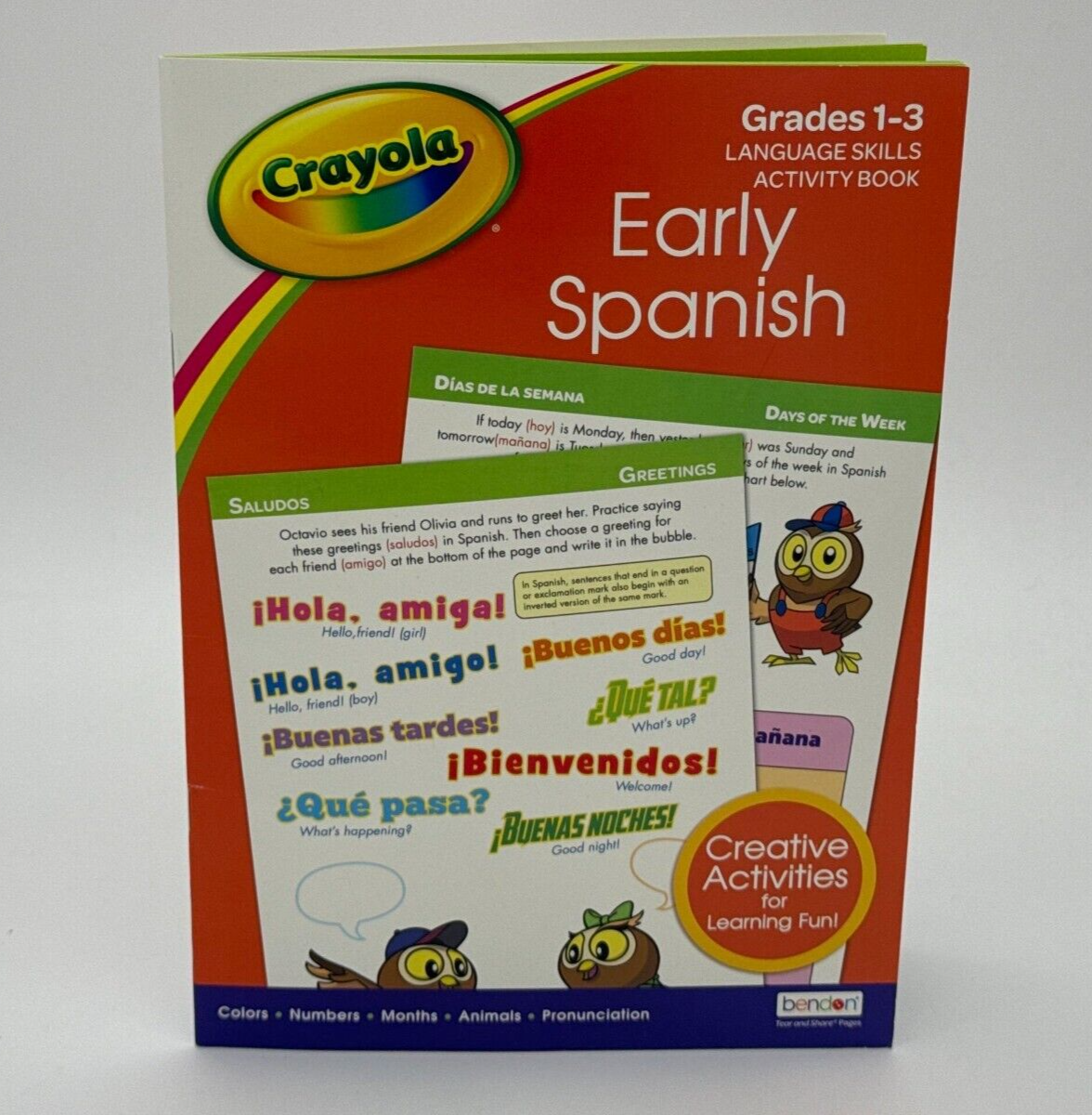 Crayola Workbooks - Early Spanish (Grades 1-3)