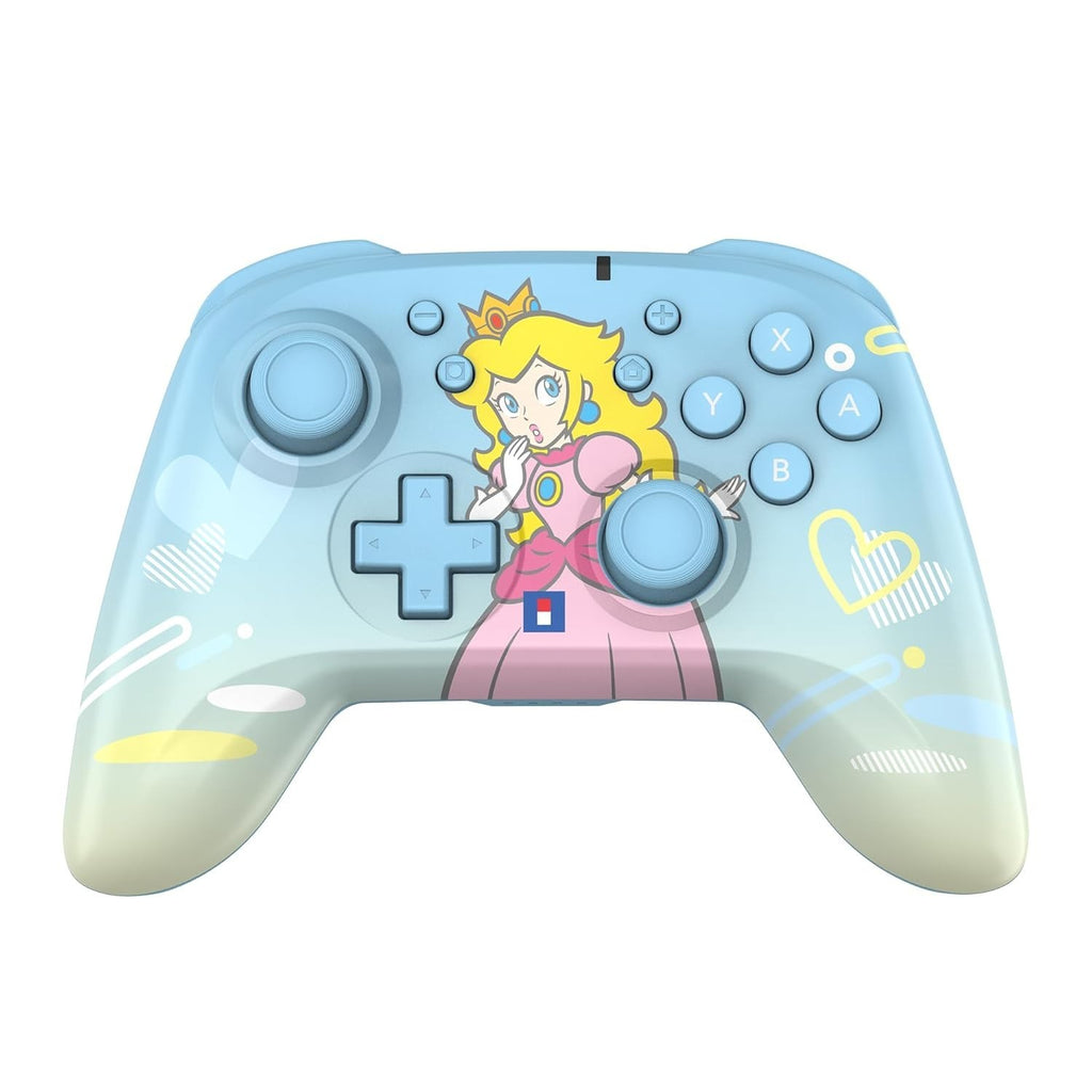 HORI Switch/Switch 2 Wireless HORIPAD Blue Peach (SEALED)