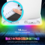 Fosmon For PS5 Cooling Station with PS5 Controller Charger Station
