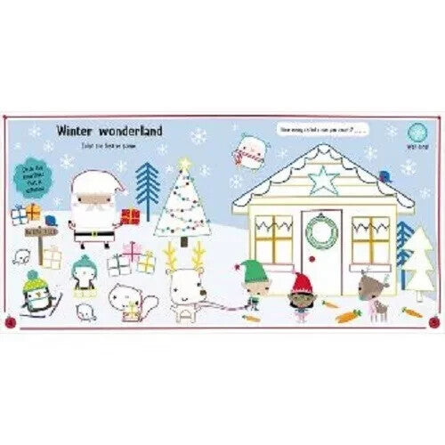 Balloon Stickers Happy Holidays Activity Book - Make Believe Ideas (Paperback)