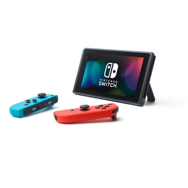 Nintendo Switch Console with Red/Blue Joycons image 0