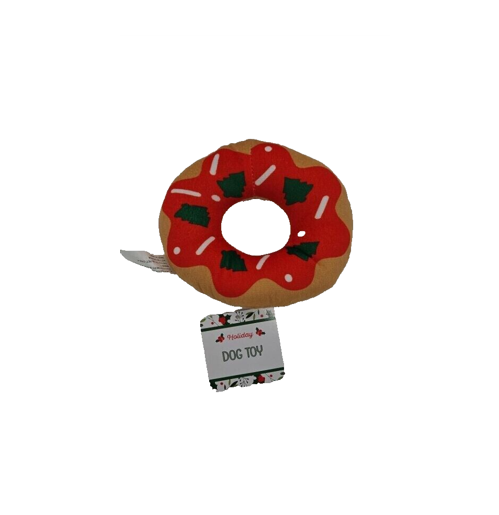 Holiday Donut - Dog Toy image 0