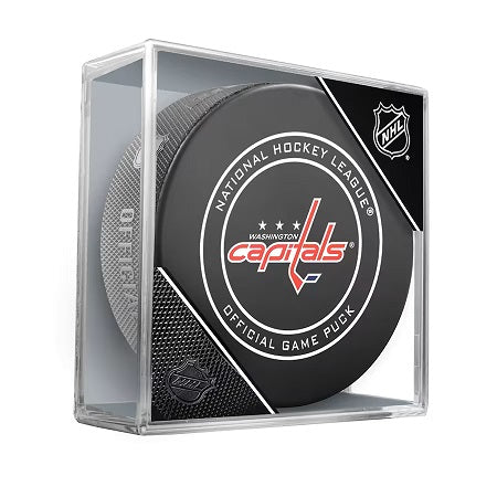 NHL Washington Capitals Official Game Puck image 0